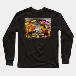 Hulk hogan Vs Macho Man T-shirt Long Sleeve T-Shirt